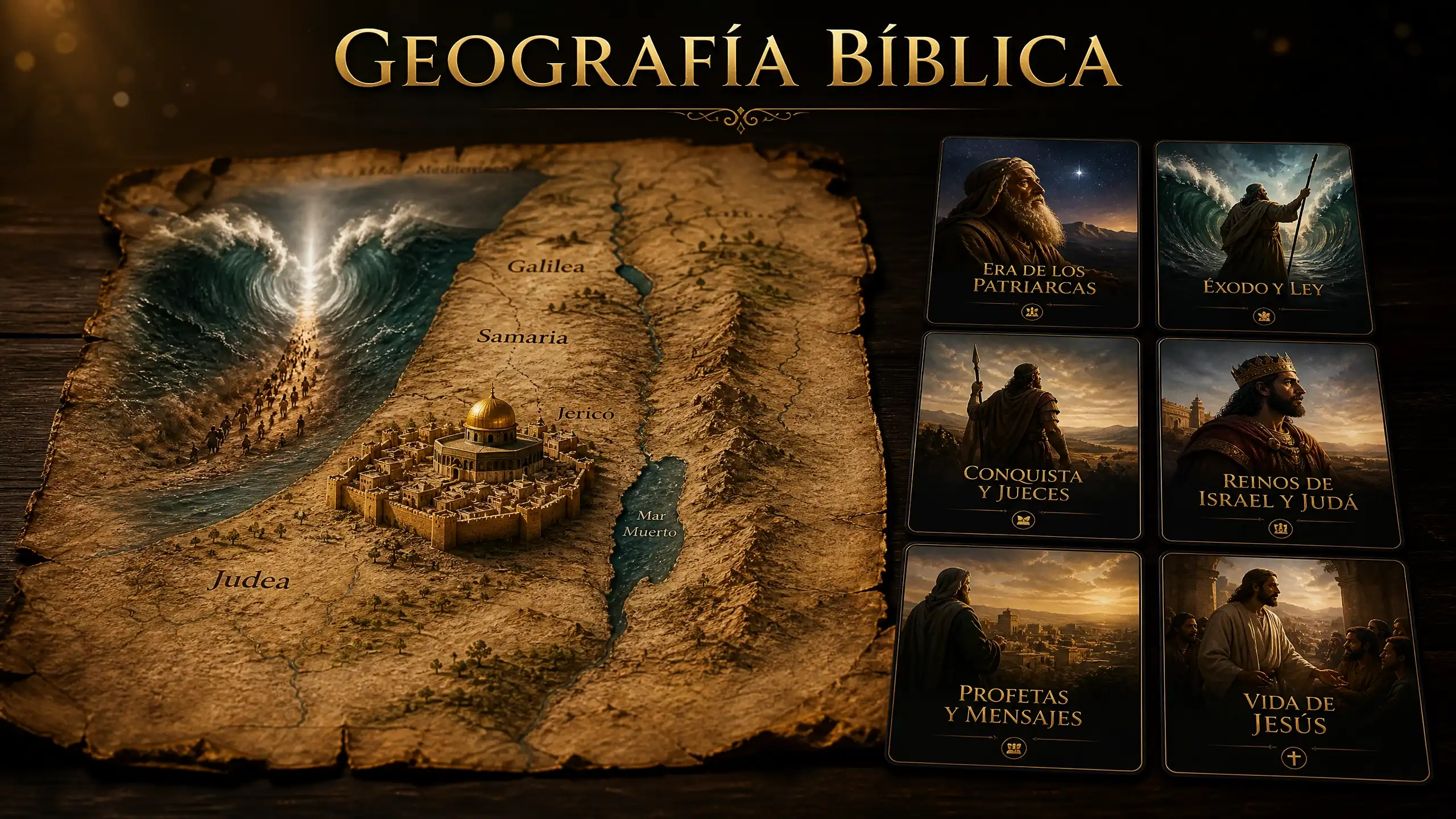 Geografia Bíblica — Do Gênesis ao Apocalipse